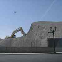 Digital images, 2, of construction fill on former Maxwell House Coffee plant site, Hoboken, May 12, 2005.