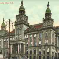 Postcard: City Hall, Jersey City, NJ