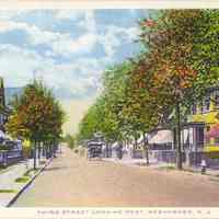 Postcard: Third Street, Weehawken, NJ