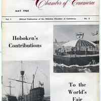 Newsletter: Voice. Vol. 1, No. 5. May 1964. Hoboken Chamber of Commerce.