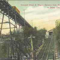 Postcard: Trolley, Hoboken, NJ