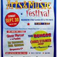 Poster for Hoboken Arts & Music Festival, Sunday, Sept. 30, (2007.)