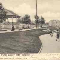 Postcard: River View Park, Jersey City, NJ