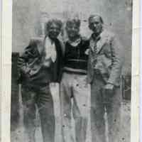          2: group photo of three boys, Frank Sinatra center
   