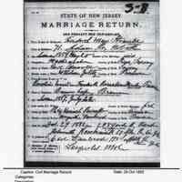          Friedrich Max Straube, Media Item: Civil Marriage Record 1882
   