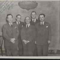B&W photo of C.B. Snyder Realty Company employees.