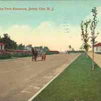 Postcard: Hudson County Park, Jersey City, NJ