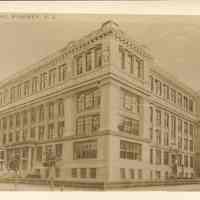 Postcard: High School, Hoboken, NJ