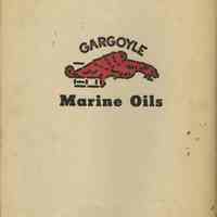          10 back cover, logo: Gargoyle Marine Oils
   