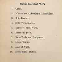          pg 6: Chapter II Marine Electrical Work
   