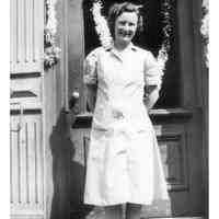          A68 1945 Leahy mother VJ day
   