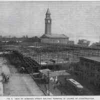          detail pg 474, Fig. 4 (photo): View of Hoboken Street Railway Terminal...
   