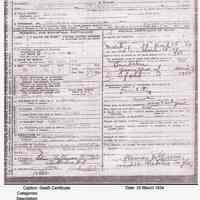          Friedrich Max Straube, Media Item: Death Certificate 1934
   