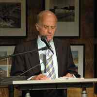 Digital images, 5, of Michael Coleman lecture during exhibition, Hoboken in the 1970s, at the HHM, Hoboken, June 24, 2007.