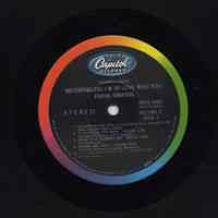 Record album, Frank Sinatra: "Two Sensational Albums In One Hit Package." Capitol Records. 33 rpm. Stereo. No. SPCB-3490 [ PTP-2021].