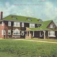 Postcard: Newark Bay Boat Club, Bayonne, NJ