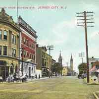 Postcard: Central Ave., Jersey City, NJ