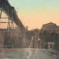 Postcard: Trolley, Hoboken, NJ