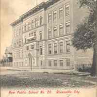 Postcard: Public School 20, Jersey City, NJ