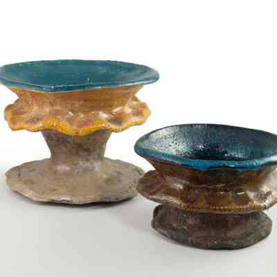Raku Chalice I & II
