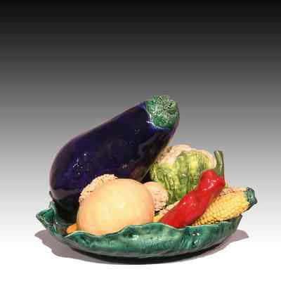 Leaf Bowl with Vegetables