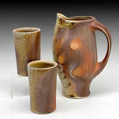 Pitcher and Cups