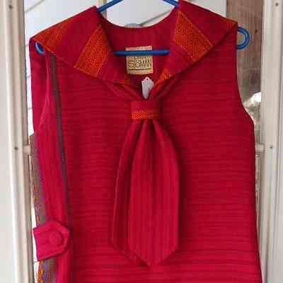 Handwoven Dress, Brita Sjoman