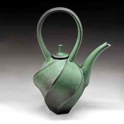 Carved Teapot