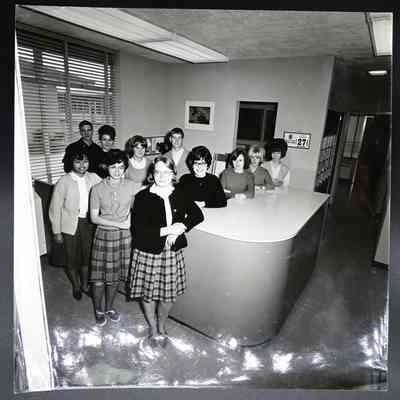 Lakes High School junior office staff