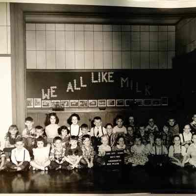 Lake City School, May 4 1950, Kindergarten, Miss Pflaum