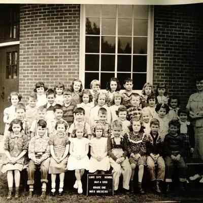 Lake City School, May 4 1950, Grade One, Mrs. Areberg