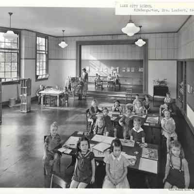 Lake City School kindergarten, Mrs. Lambert, teacher