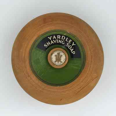 Container, Lid Shaving Soap