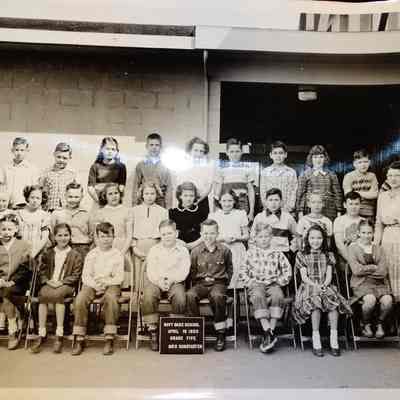 Navy Base School 1950, Grade 5, Mrs. Kunstadter