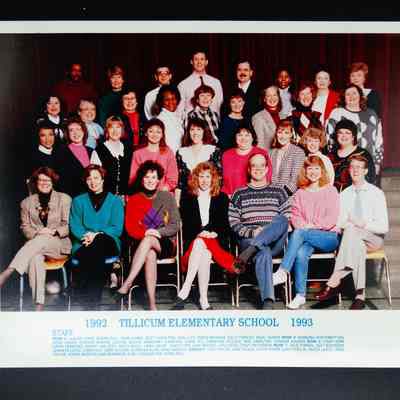 Tilicum Elementary Faculty (1992-1993)
