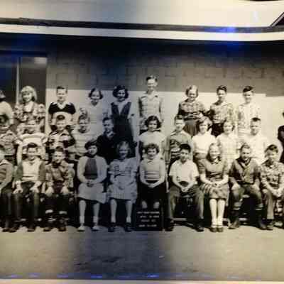 Navy Base School 1950, Grade 6, Miss Bilden