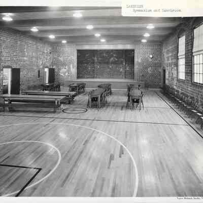 Lakeview gymnasium and lunchroom