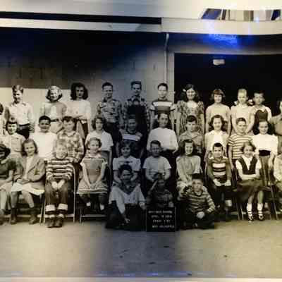 Navy Base School 1950, Grade 6, Mrs. Holsapple