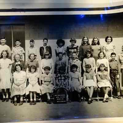 Navy Base School 1950, Grade 6, Mrs. Sinclair