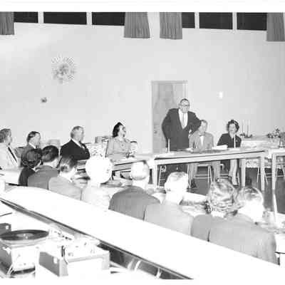 Jan 1954 Dedication new Jr. High