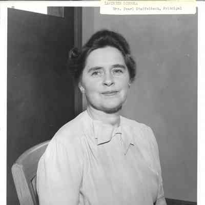 Lakeview School Mrs.Pearl Staffelbach, Principal