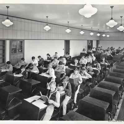 Room of children studying in Study Halls