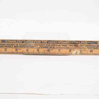 Ruler advertising