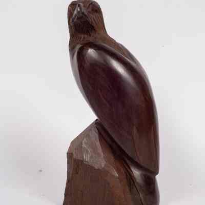 Carved eagle