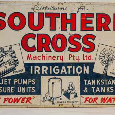 Tin Sign