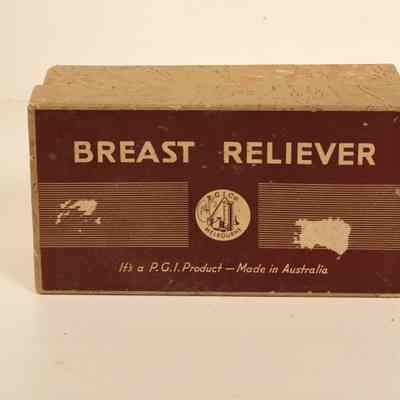 Cardboard Box- Breast Reliever