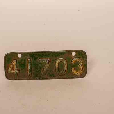 Bicycle Plate