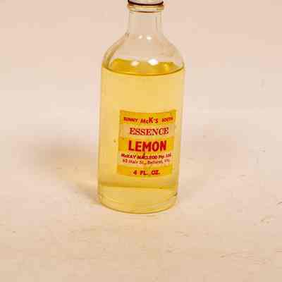 Bottle of Mackay's Sunny South Lemon Essence