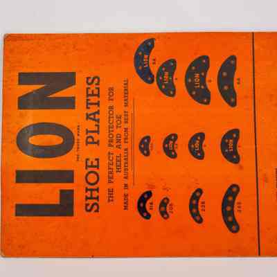Lion Shoe Plates