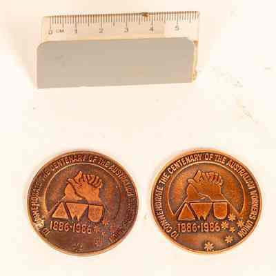 AWU badge shearing
